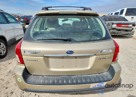 2008 Subaru Outback 3.0R Ll Bean из США, поврежденный, VIN 4S4BP86C384343146